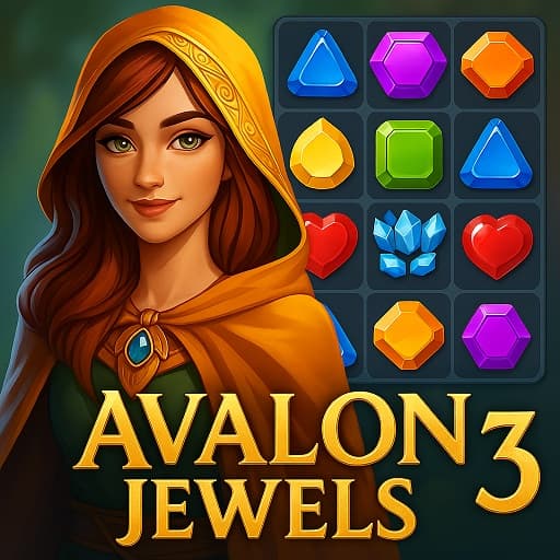 Avalon Jewels 3 Match 3 Puzzle Game