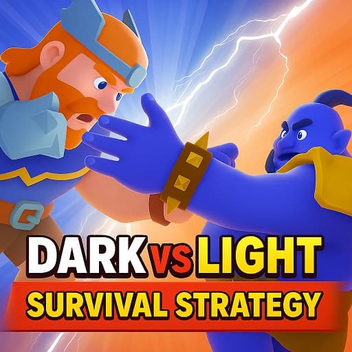 Dark vs Light Survival Strategy