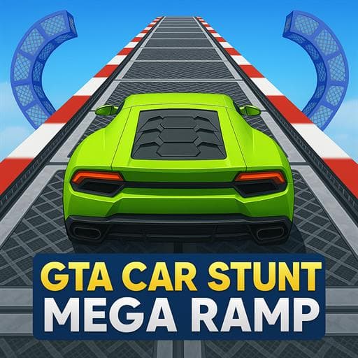 GTA Car Stunt Mega Ramp