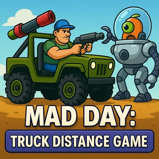 Mad Day Truck Distance Game