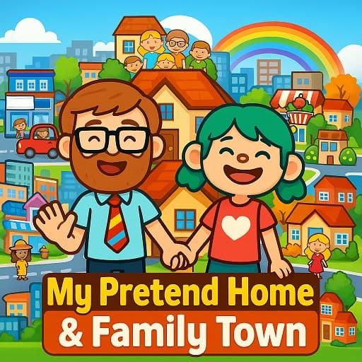 My Pretend Home Family & Town