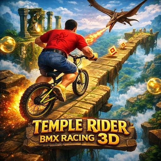 Temple Rider BMX Racing 3D