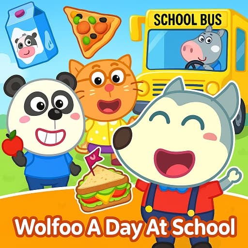 Wolfoo A Day At School